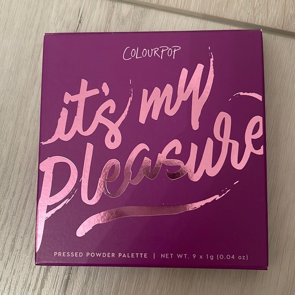 Colourpop It’s My Pleasure eyeshadow palette